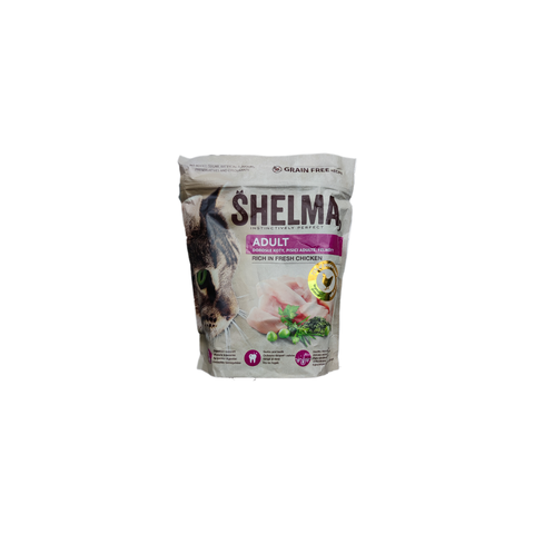 Шелма Беззерновой корм со свежей курицей -> смотреть большое фото Shelma Chicken - Сухой корм для кошек
