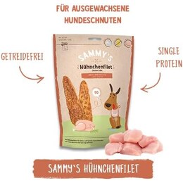 Бош Лакомство Sammy's Полоски Куриное филе -> открыть большое изображение Bosch Sammy's chicken fillet - Лакомства для собак