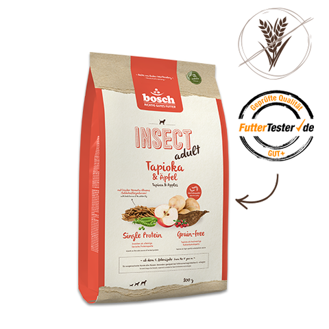 Bosch Insect Adult Tapioca & Apples - Сухой корм для собак