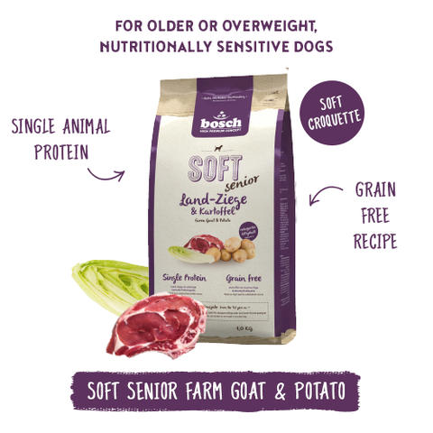 Bosch Senior country goat & potato - Сухой корм для собак