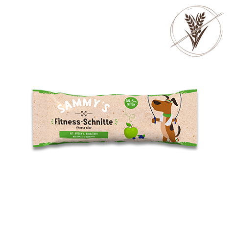 Бош Лакомство Sammy`s Фитнес с яблоком и черникой -> смотреть большое фото Bosch Sammy's fitness slice with apples & blueberries - Лакомства для собак