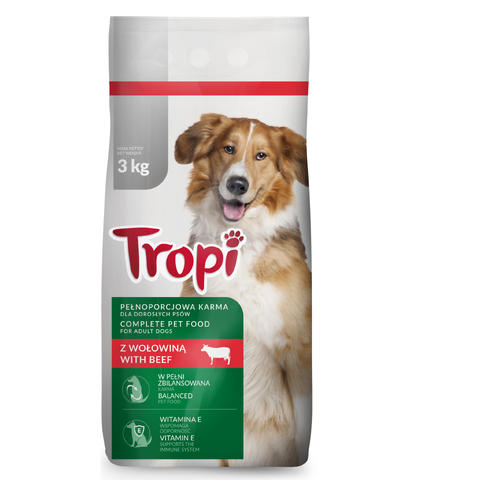 Tropi Beef - Сухой корм для собак