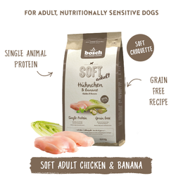 Bosch Adult with chicken & banana - Сухой корм для собак