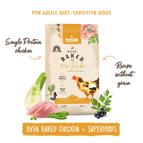 Bosch HPC Oven Baked Chicken - Сухой корм для собак