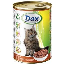 Купить Консервы для кошек Dax liver в интернет зоомагазине ZooK
