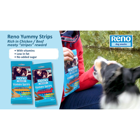 Рено Yummy Strips -> смотреть большое фото Reno Yummy Strips - Лакомства для собак