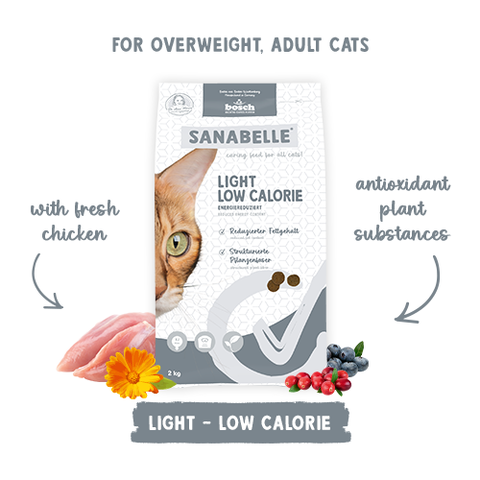 Санабель Лайт/Лоу Келорі -> дивитися велике фото Sanabelle Light - Low Calorie - Сухий корм для кішок