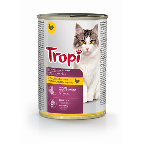 Tropi Poultry - Консерви для кішок