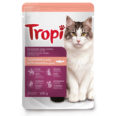 Tropi Fish - Паучи для кошек