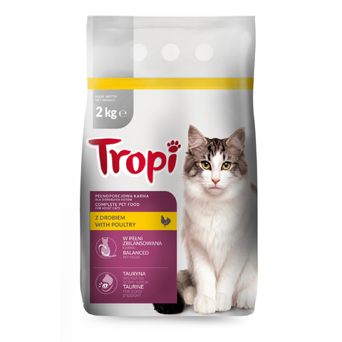 Tropi Poultry - Сухой корм для кошек