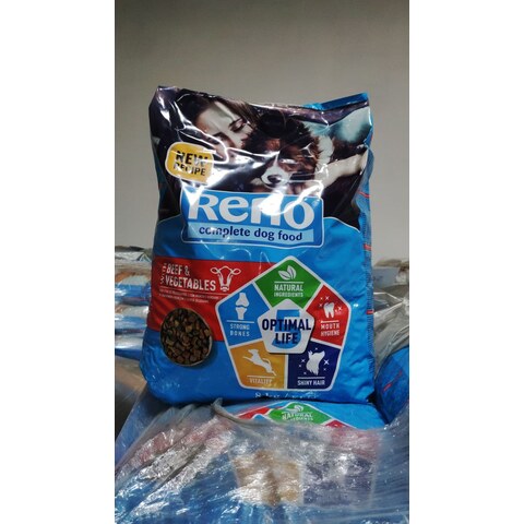 Рено Оптимал Лайф Яловичина та овочі -> дивитися велике фото Reno OPTIMAL LIFE 5 Beef & Vegetables - Сухий корм для собак